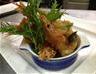 Asparagus , prawn & Parma ham tempura